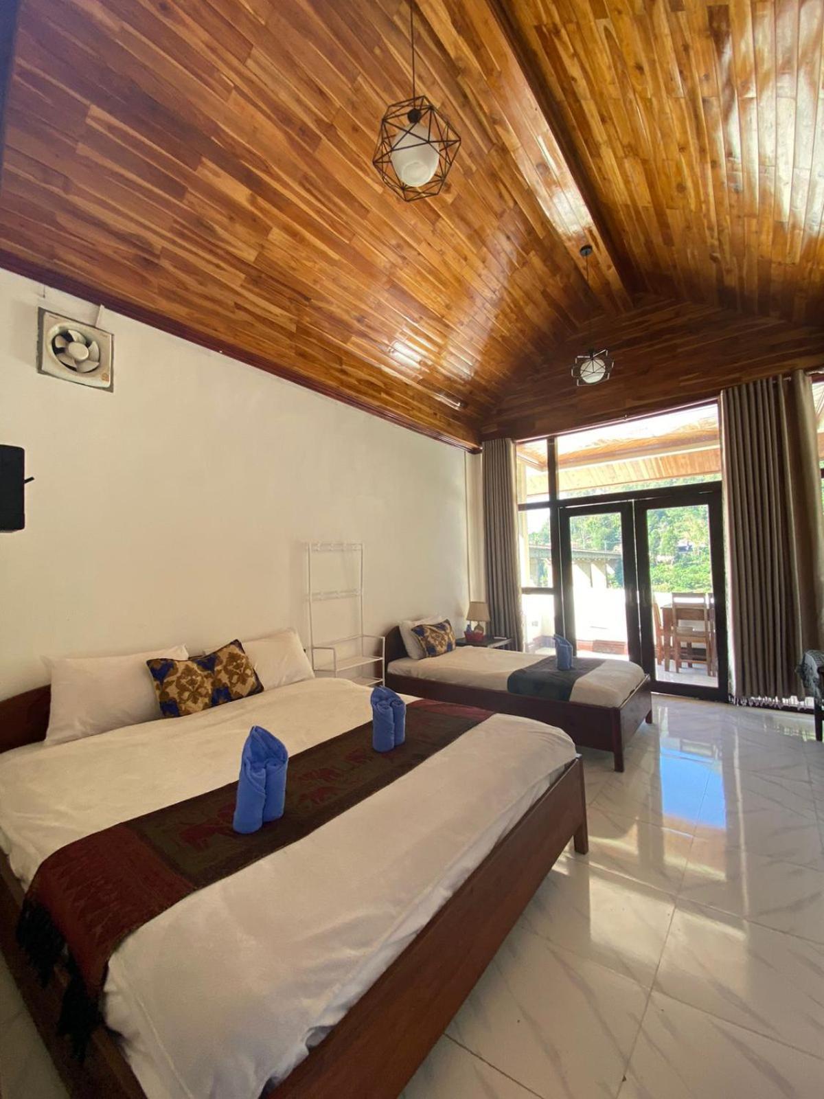 Cam U View Bungalow Hotel Nong Khiaw Bagian luar foto