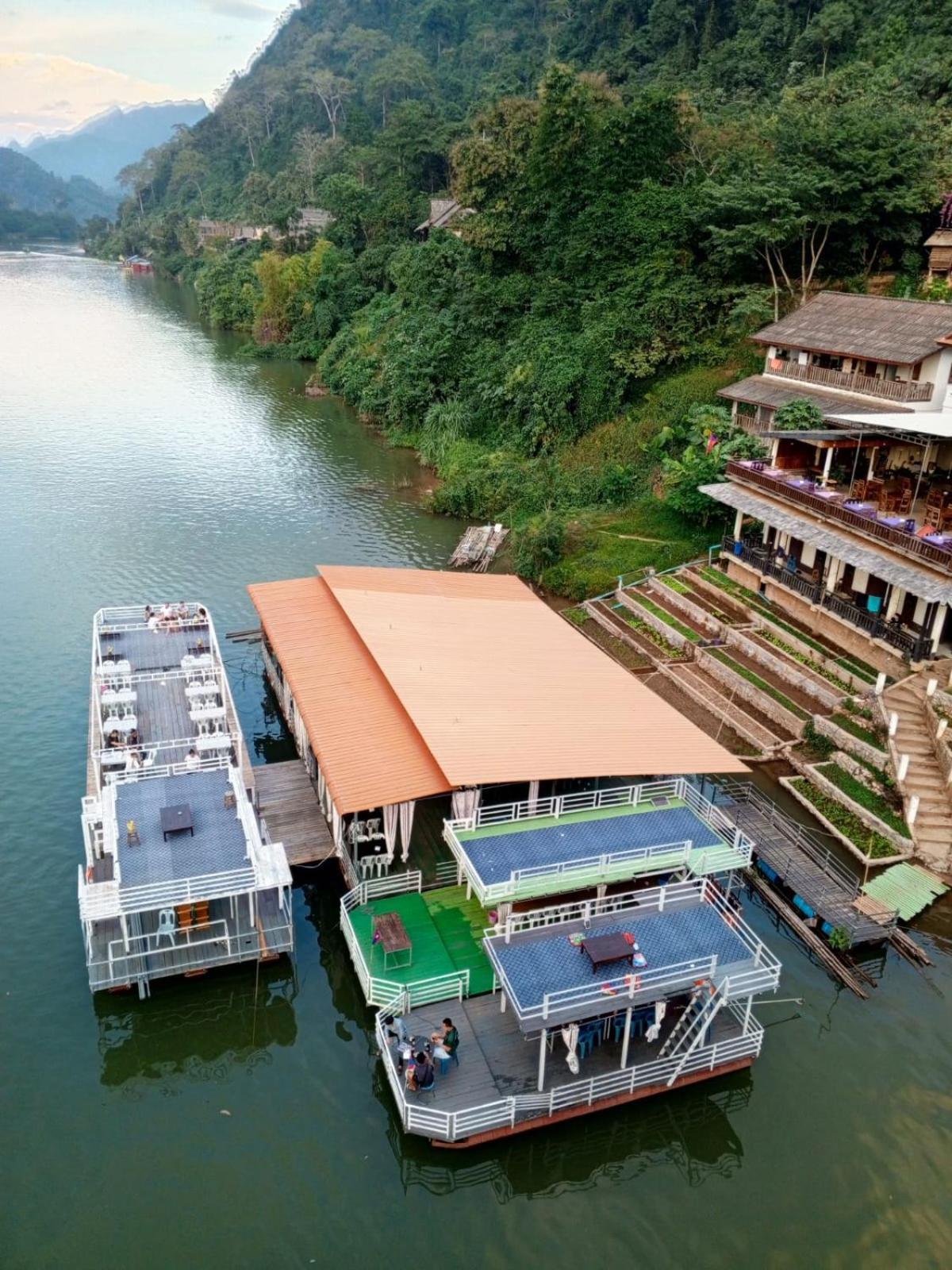 Cam U View Bungalow Hotel Nong Khiaw Bagian luar foto