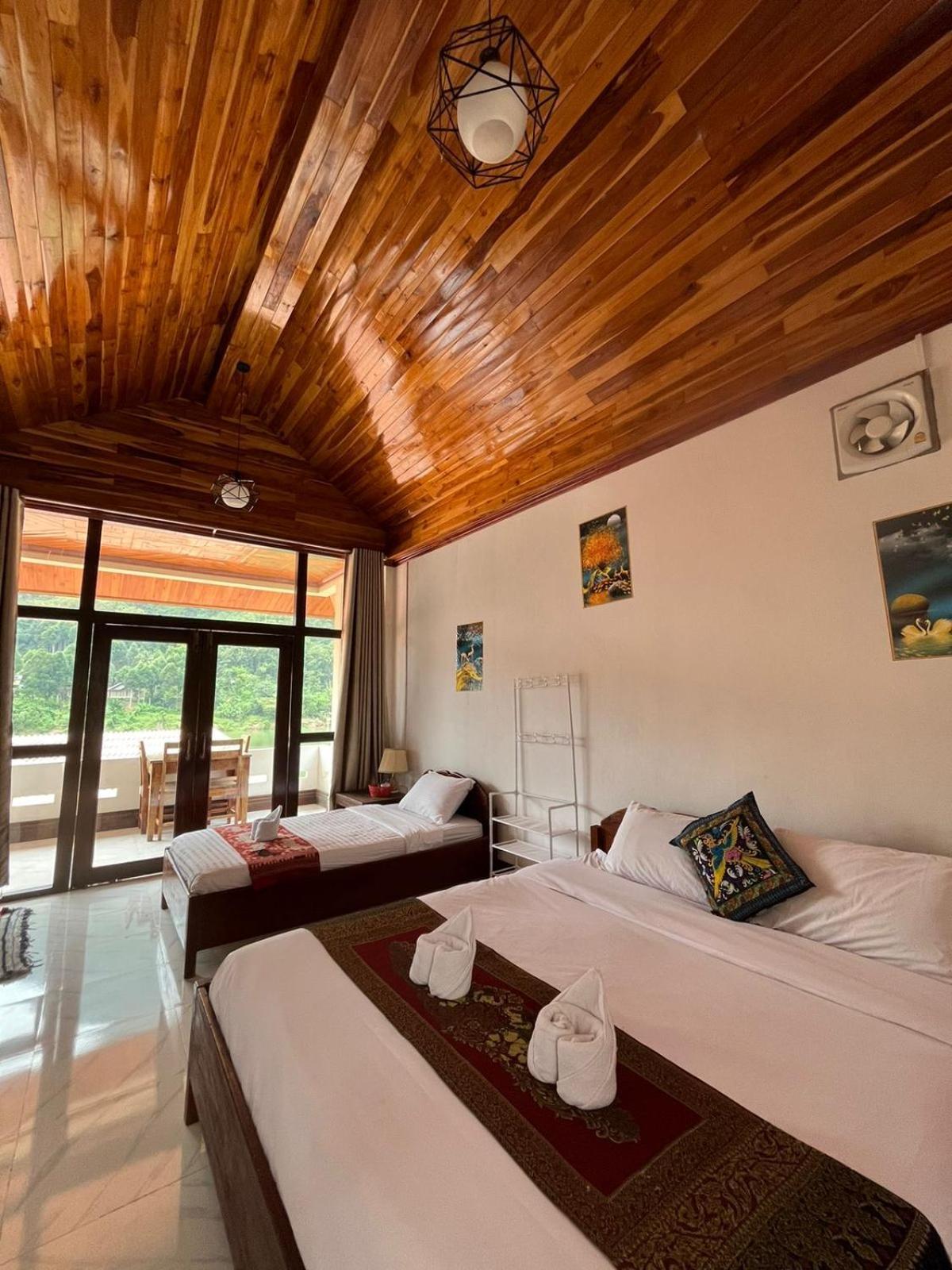 Cam U View Bungalow Hotel Nong Khiaw Bagian luar foto