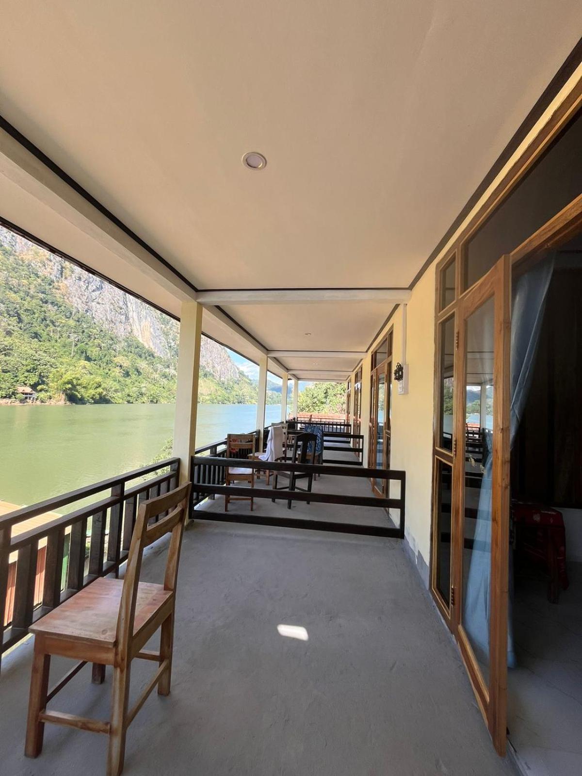 Cam U View Bungalow Hotel Nong Khiaw Bagian luar foto